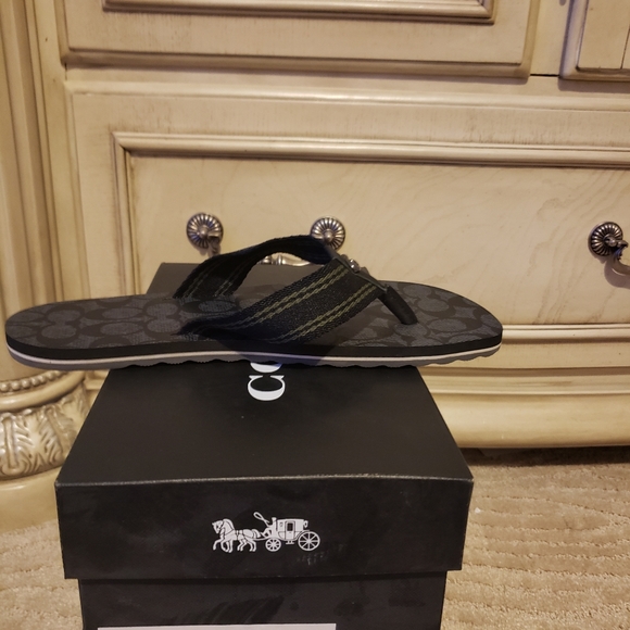 Men's Signature Webbing Flip Flops - Picture 2 of 2